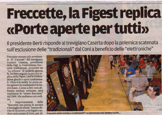 Figest Coni FIGF La Tribuna di Treviso - 16/07/2012